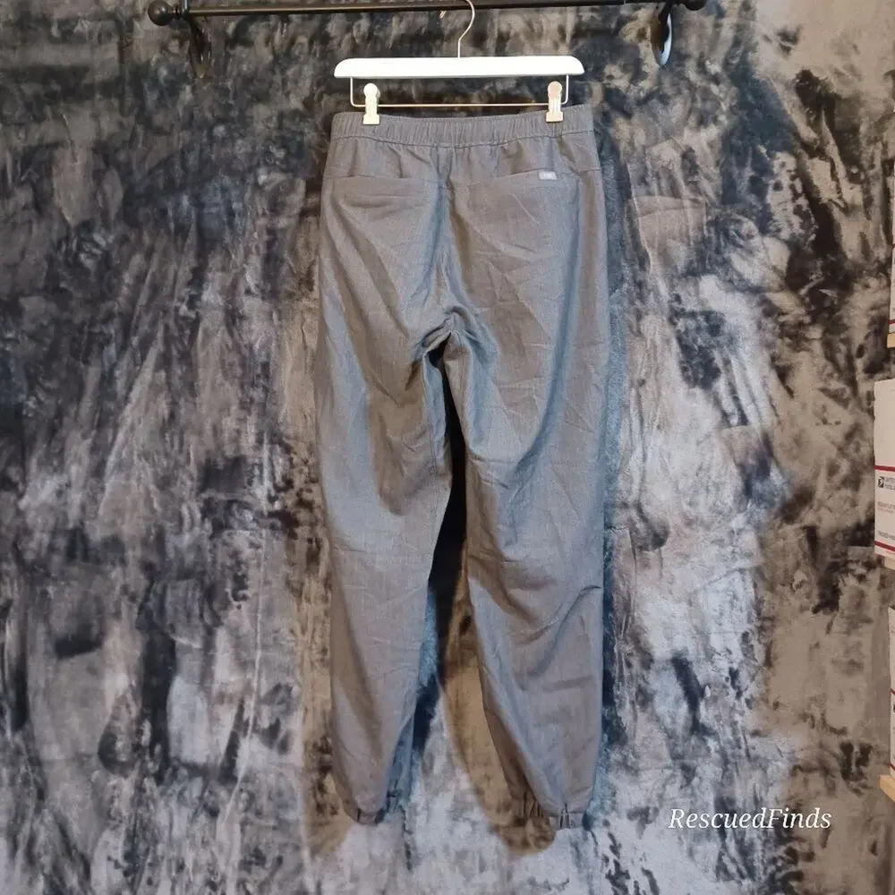 Mens FIGS Heather Grey Tansen Scrub Pants Medium